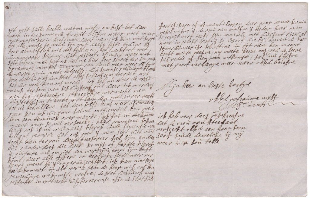 Brief van 10 maart 1673