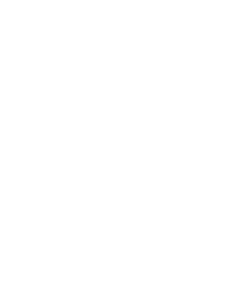 silhouette van het kasteel