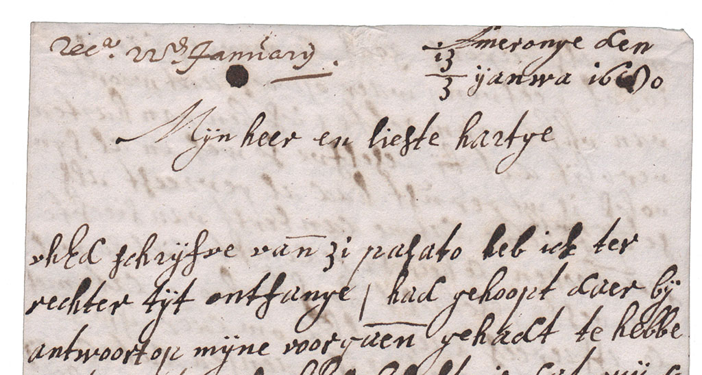 Aanhef en Margarethe had graag antwoord gehad