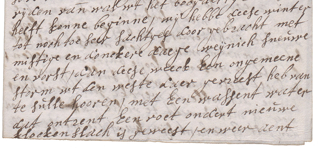 Eerste brieffragment weersomslag