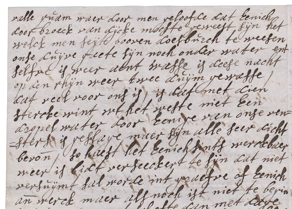 Tweede brieffragment weersomslag