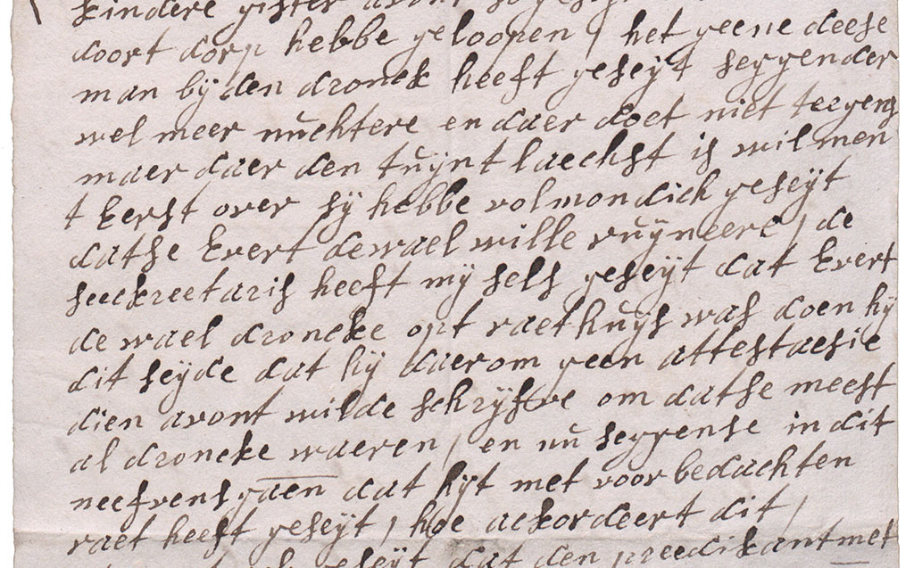 Derde brieffragment over het kerstschandaal