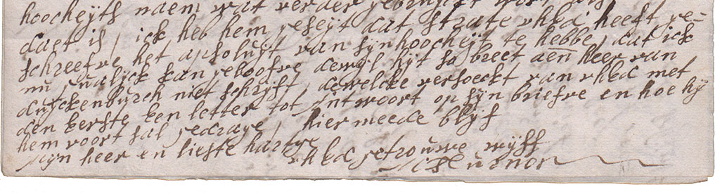 Brieffragment rekenmeesterschap