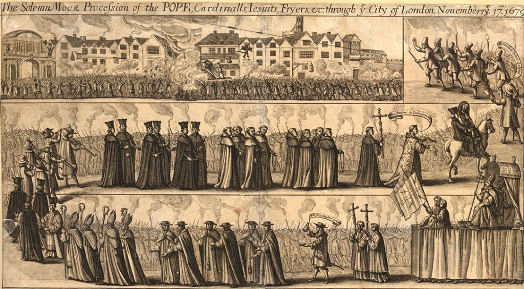 Gravure met weergave van het bijschrift.