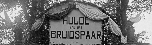 Hulde aan het bruidspaar