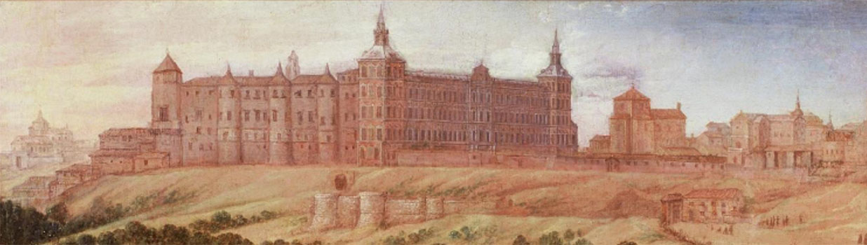 Het koninklijk Alcazar van Madrid