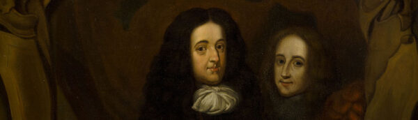 Portret van twee mannen
