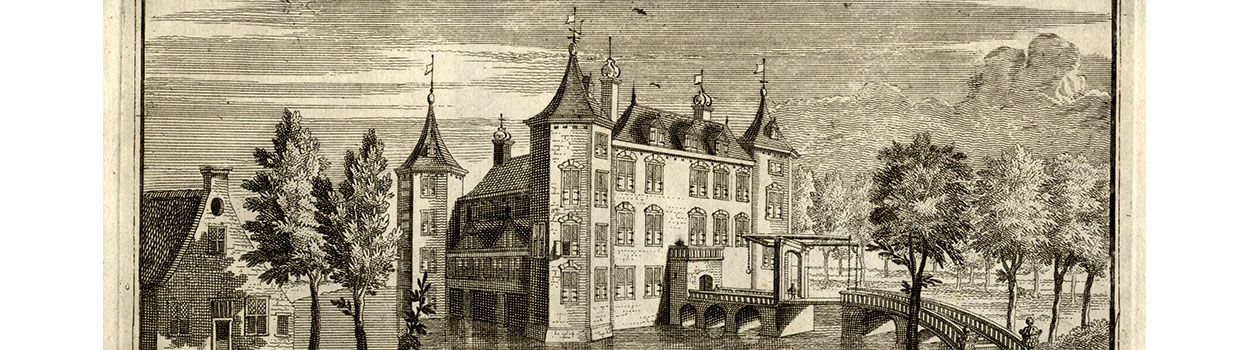 Gravure van Kasteel Nederhorst